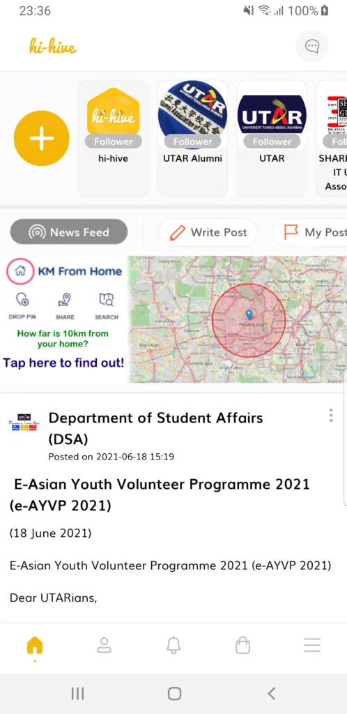 Utar Portal Hi Hive Application